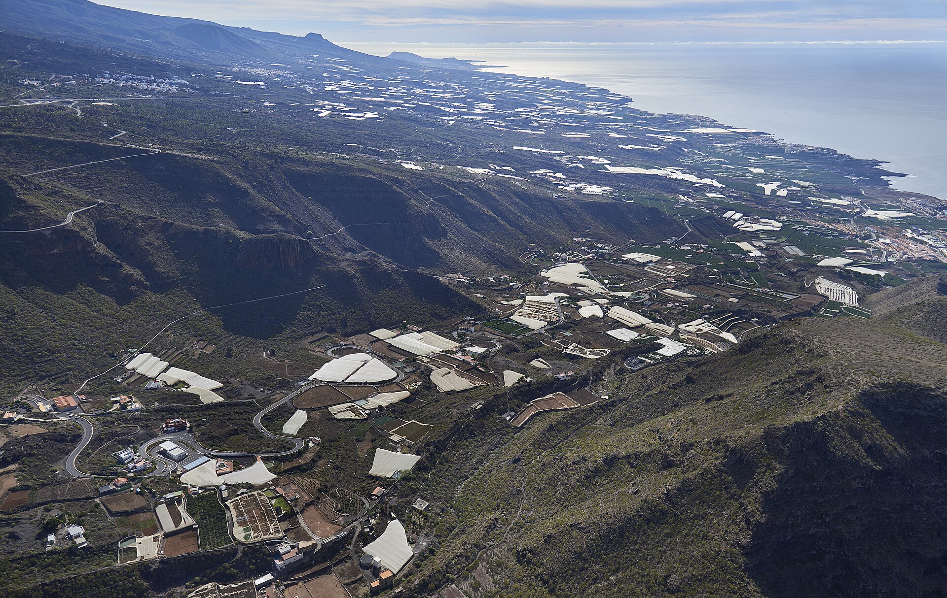 Paisaje de Tamaimo, Santiago del Teide, Tenerife, Islas Canarias
