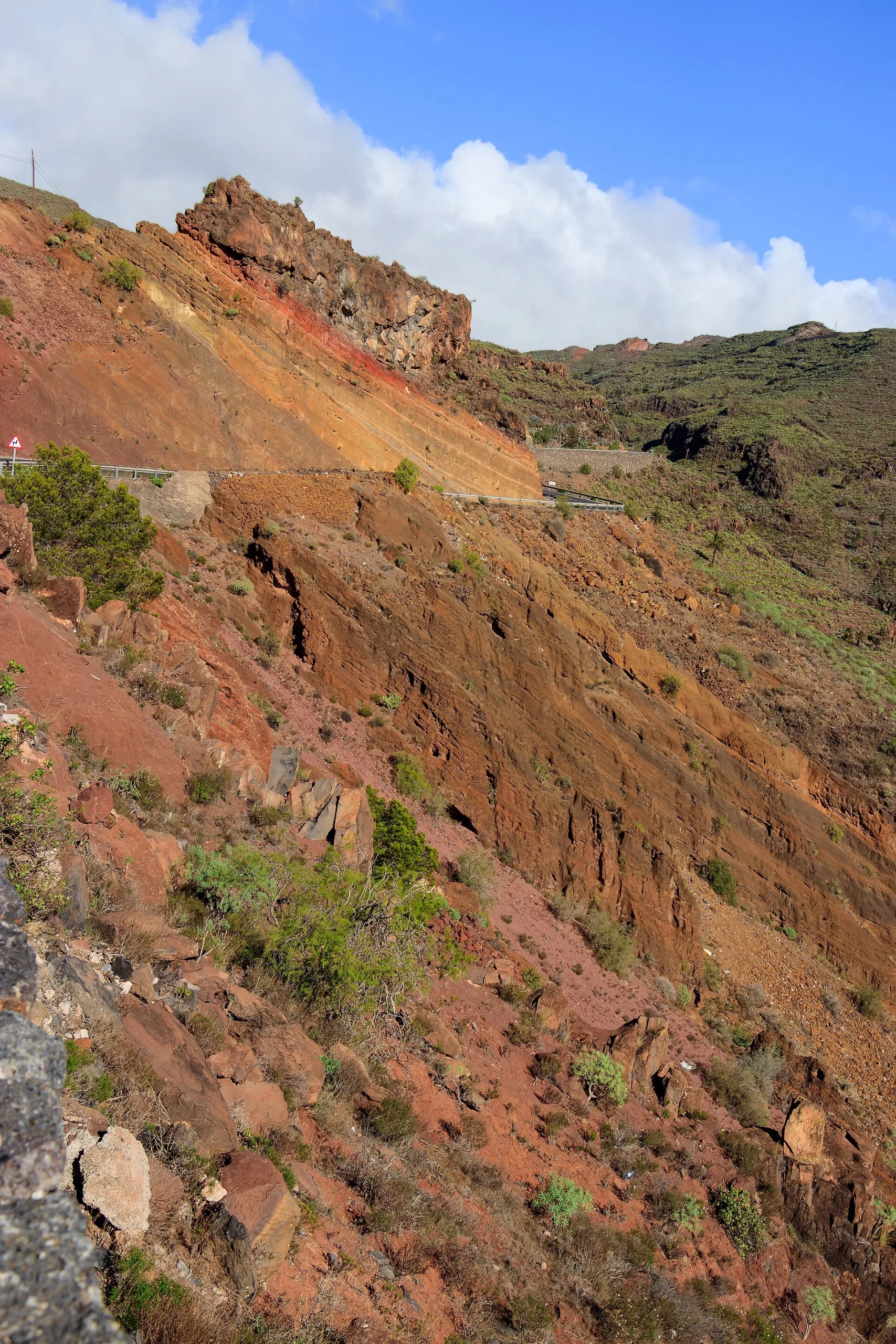 Paisaje de Tecina, San Sebastián de La Gomera, La Gomera, Islas Canarias