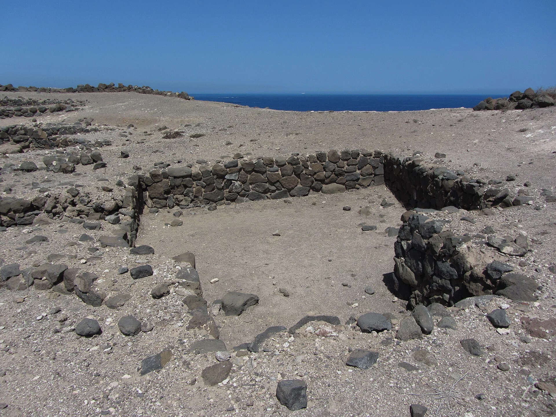 Paisaje de Tufia, Telde, Gran Canaria, Islas Canarias