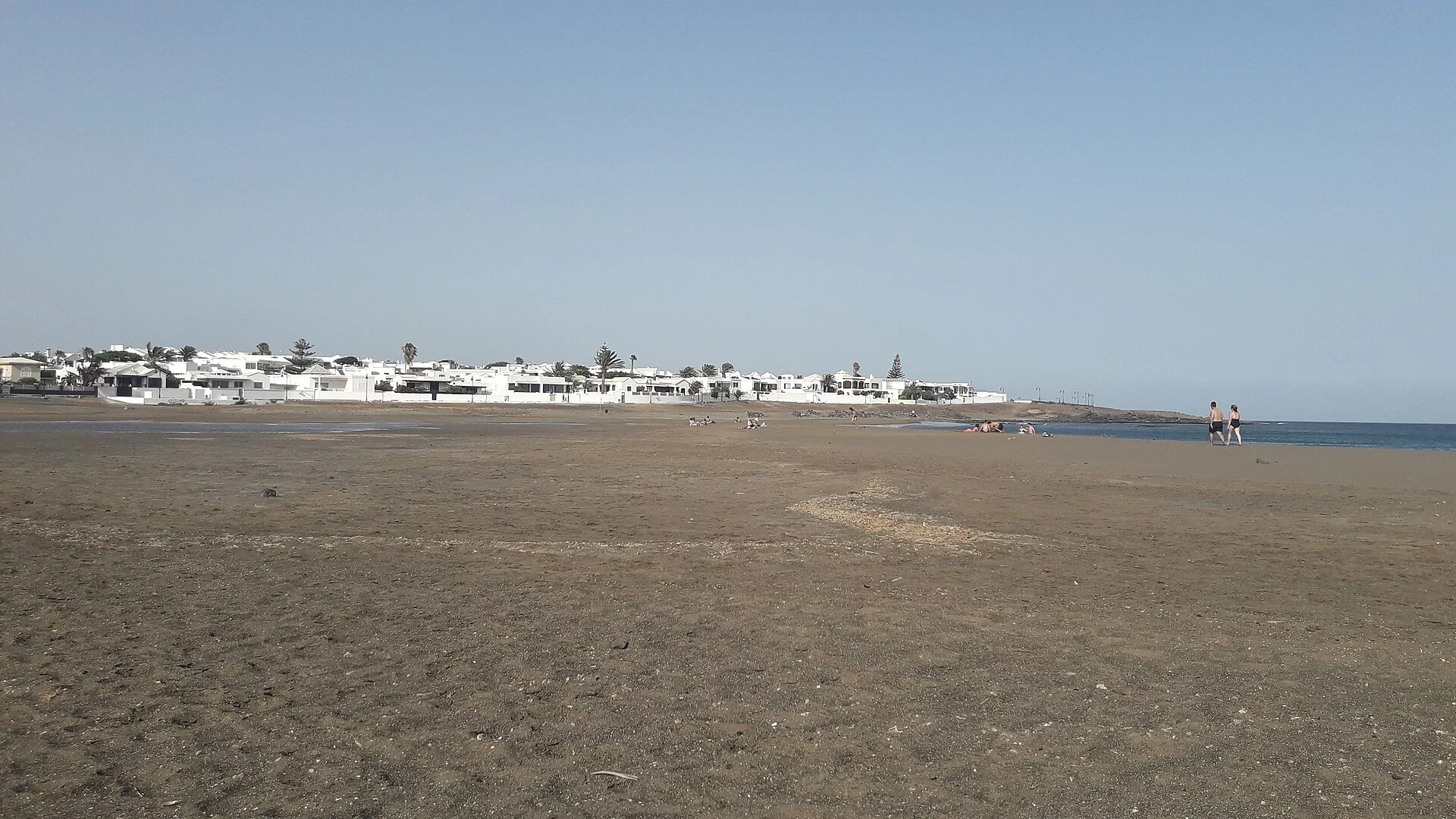 Paisaje de Urbanización la Concha, Arrecife, Lanzarote, Islas Canarias