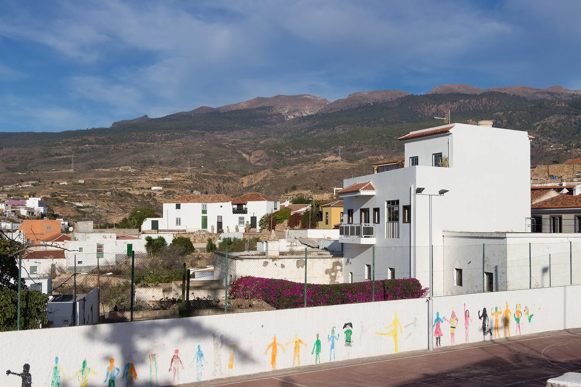 Paisaje de Villa de Arico, Arico, Tenerife, Islas Canarias